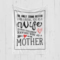 Wife Premium Fleece Blanket II