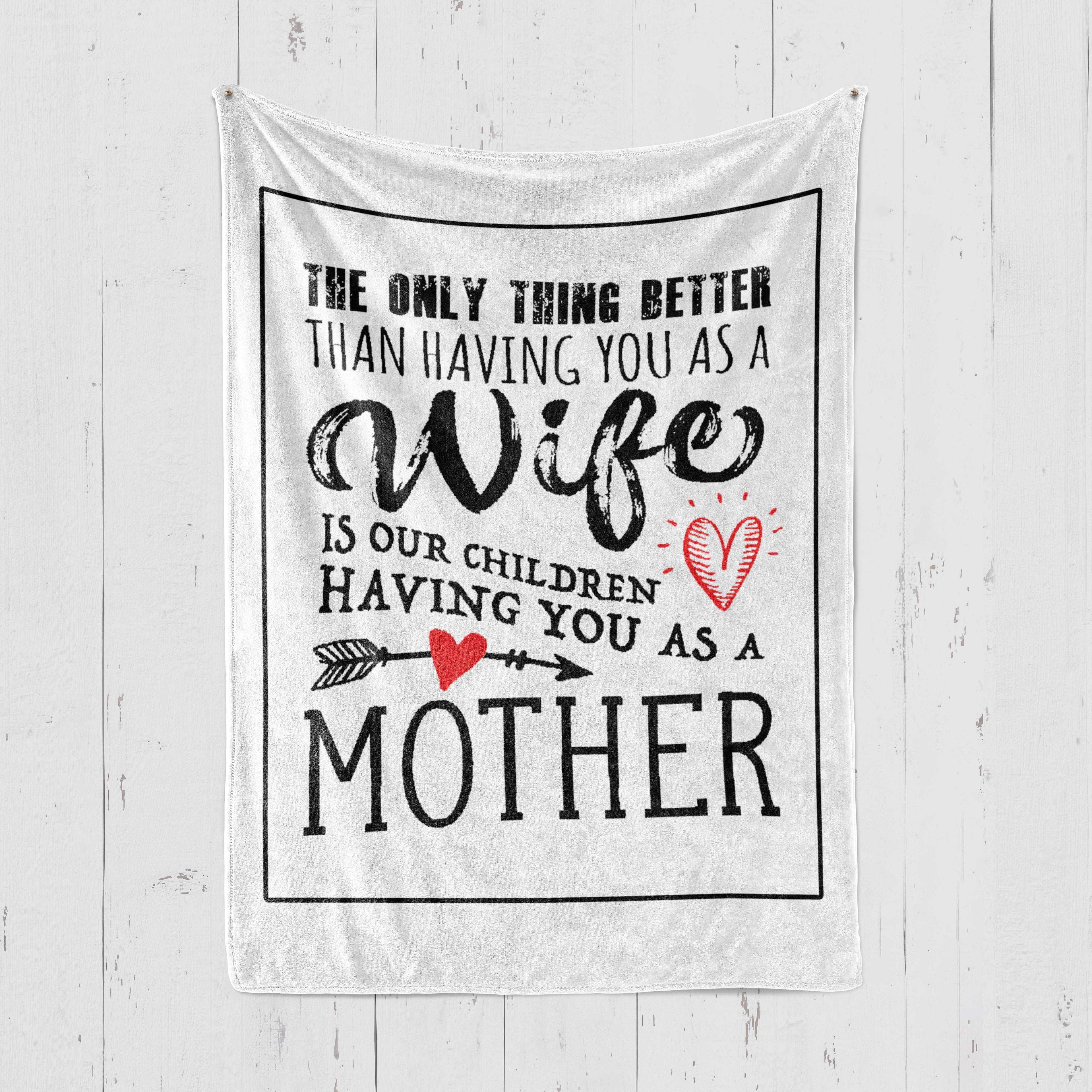 Wife Premium Fleece Blanket II