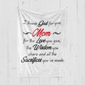 Mom Premium Fleece Blanket V