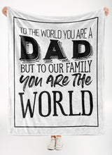 Load image into Gallery viewer, Dad Premium Fleece Blanket I
