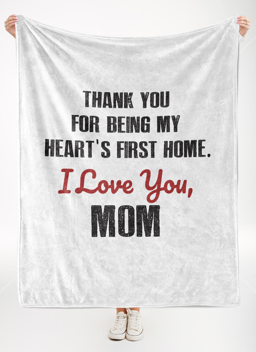 Mom Premium Fleece Blanket VIII