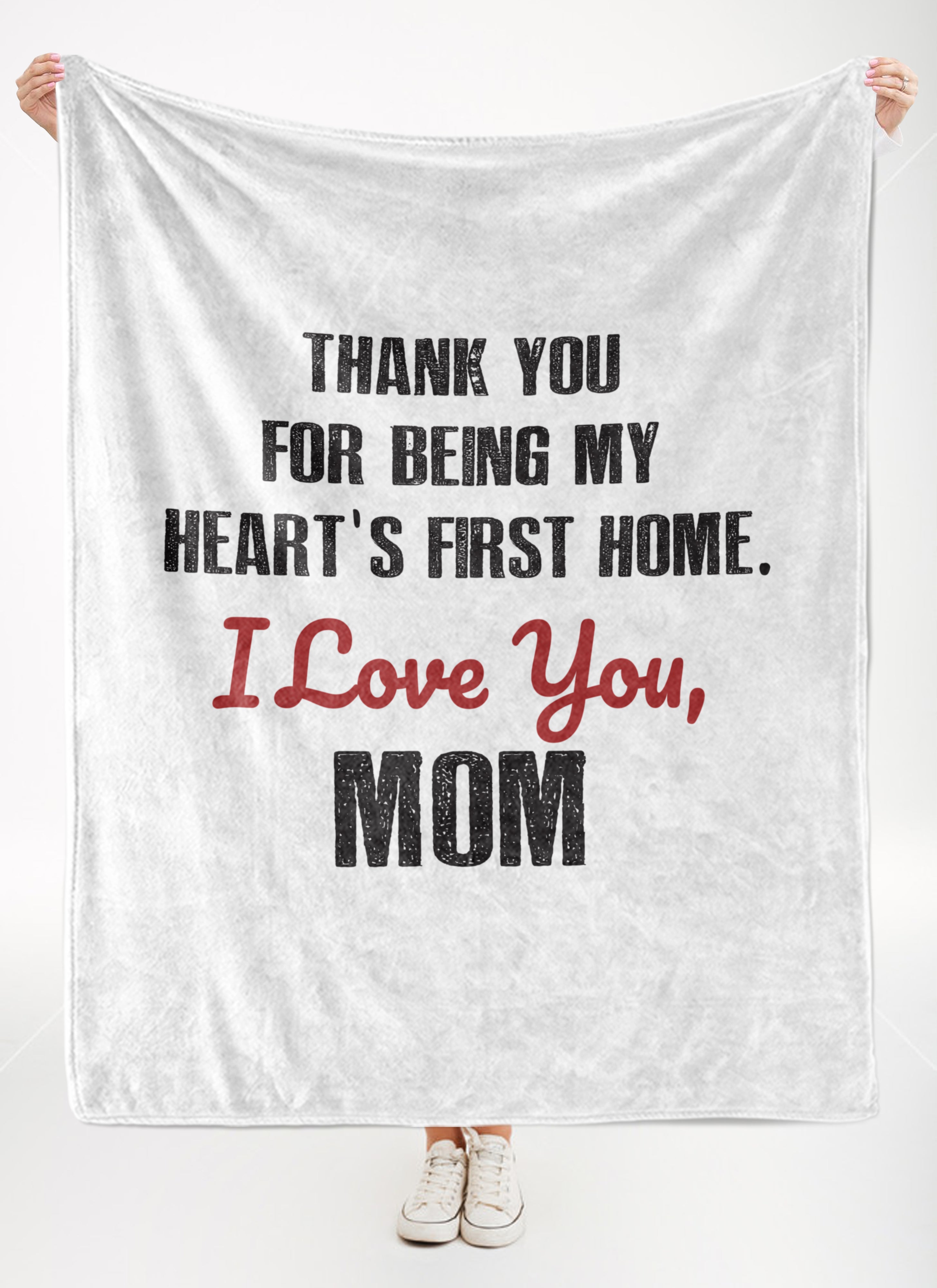 Mom Premium Fleece Blanket VIII