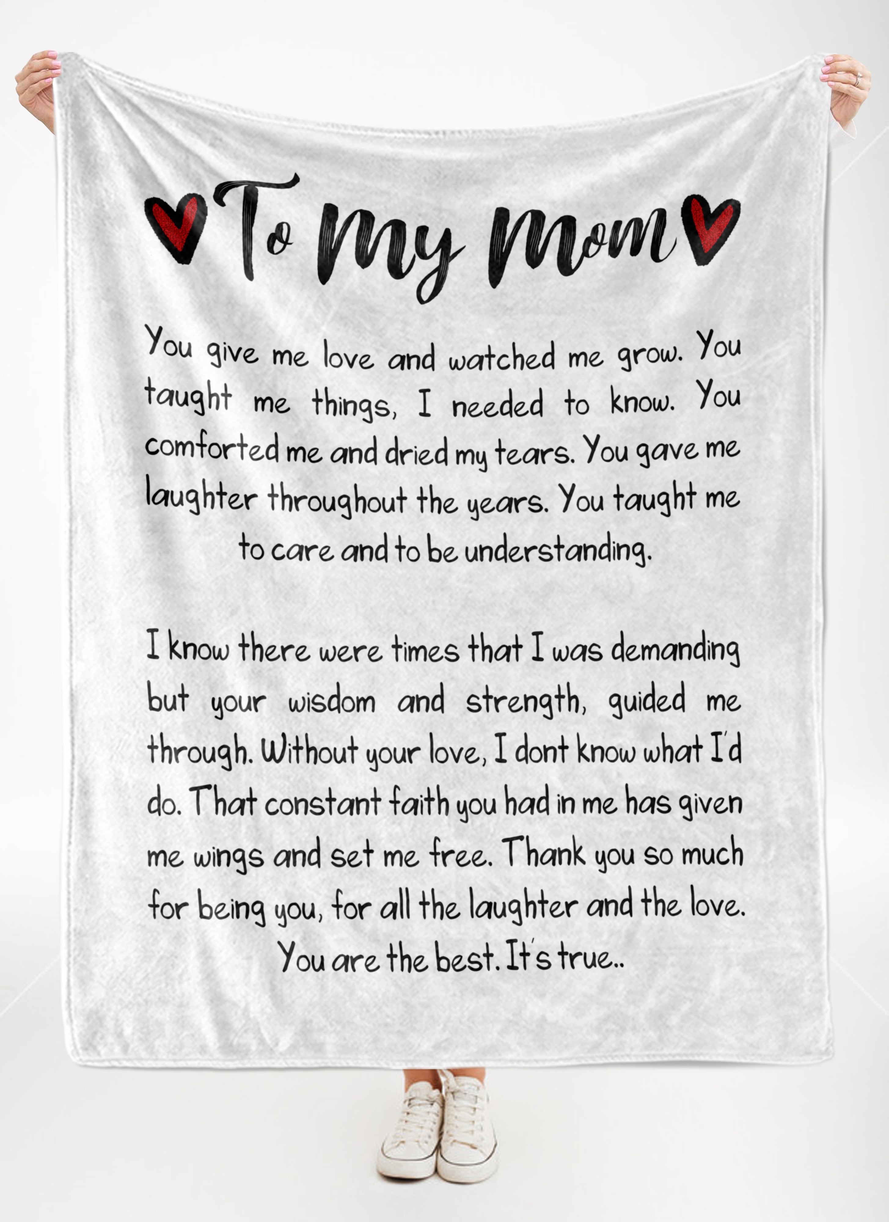 Mom Premium Fleece Blanket III
