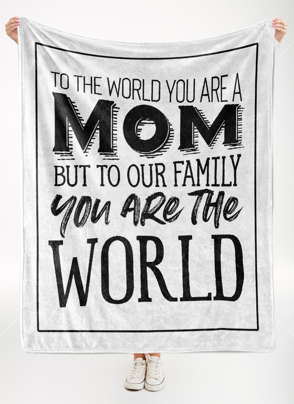 Mom Premium Fleece Blanket I
