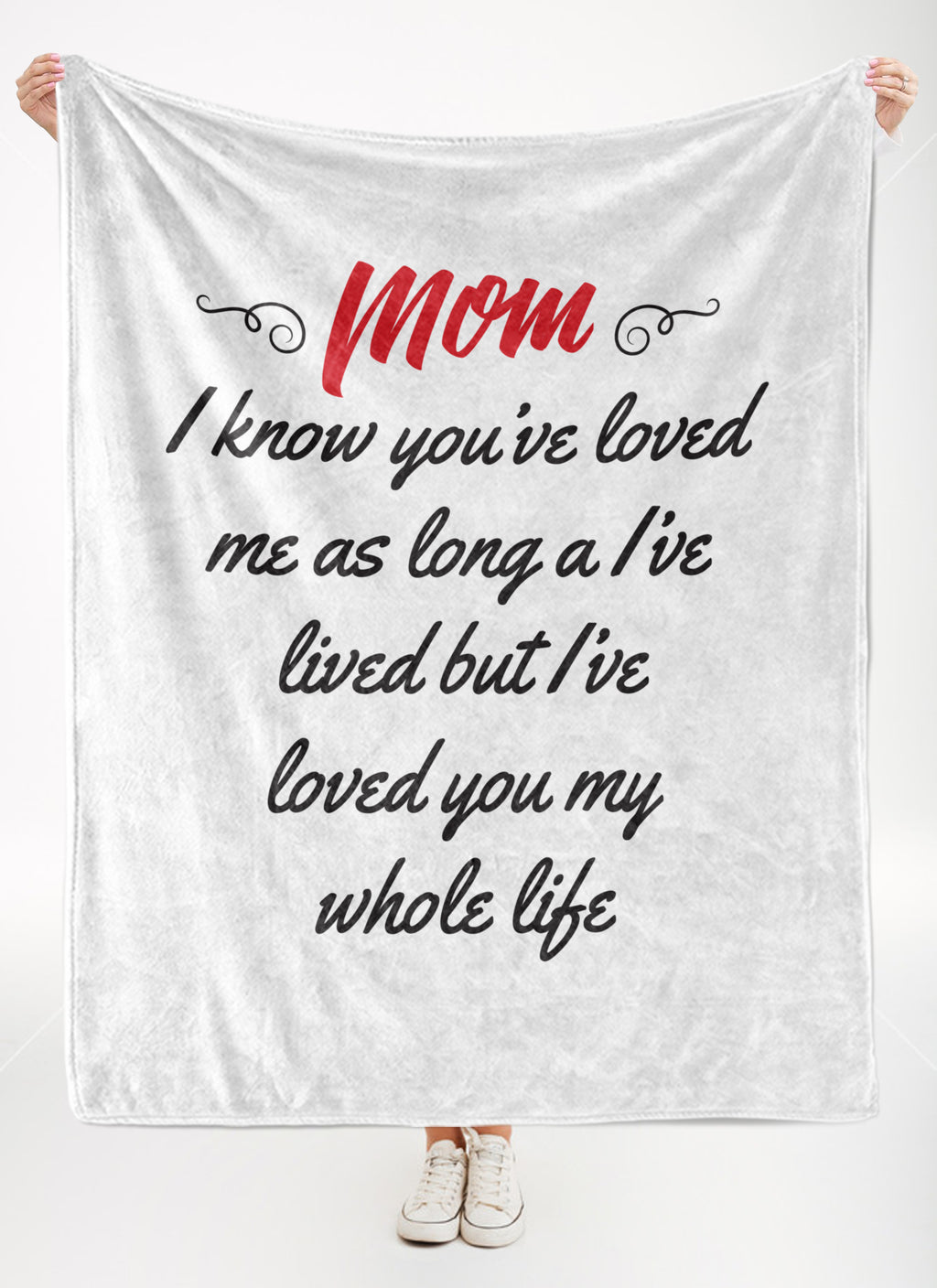 Mom Premium Fleece Blanket VI