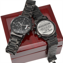 Load image into Gallery viewer, M1 Black Chronograph Watch
