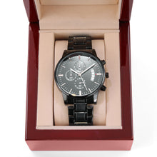 Load image into Gallery viewer, M1 Black Chronograph Watch
