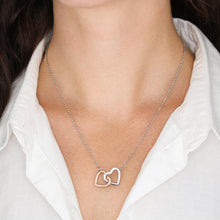 Load image into Gallery viewer, SO - TO MY DAUGHTER - Interlocked Two hearts

