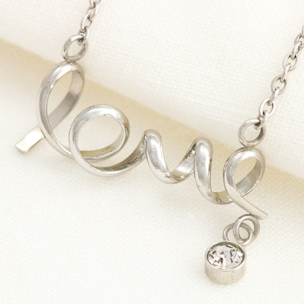 NK- I Love You Necklace Wife