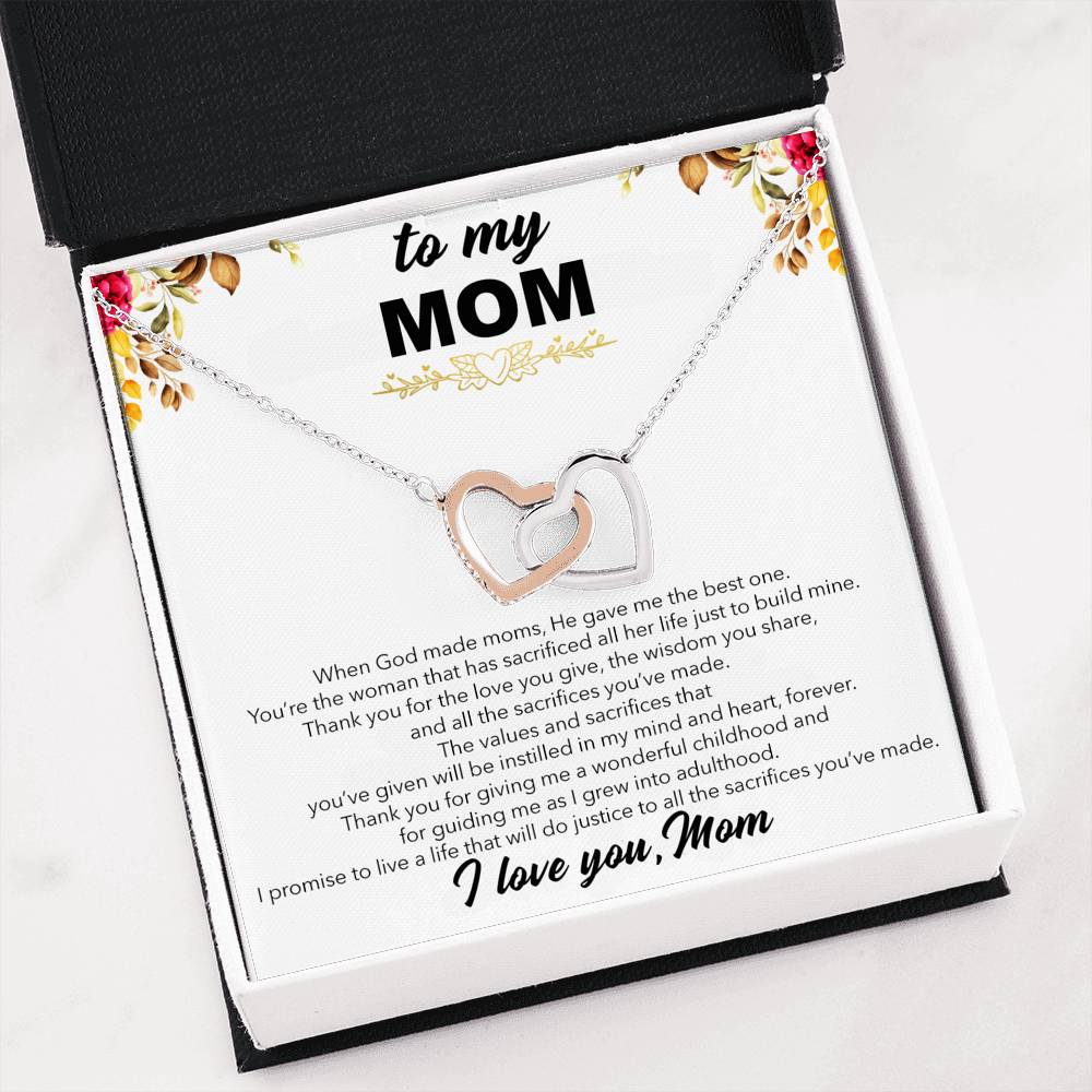 NK- Interlocking Hearts Mom