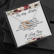 Load image into Gallery viewer, SO - TO MY MOM SONG - Interlocked Two hearts
