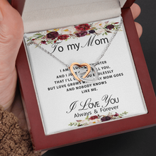 Load image into Gallery viewer, SO - TO MY MOM SONG - Interlocked Two hearts
