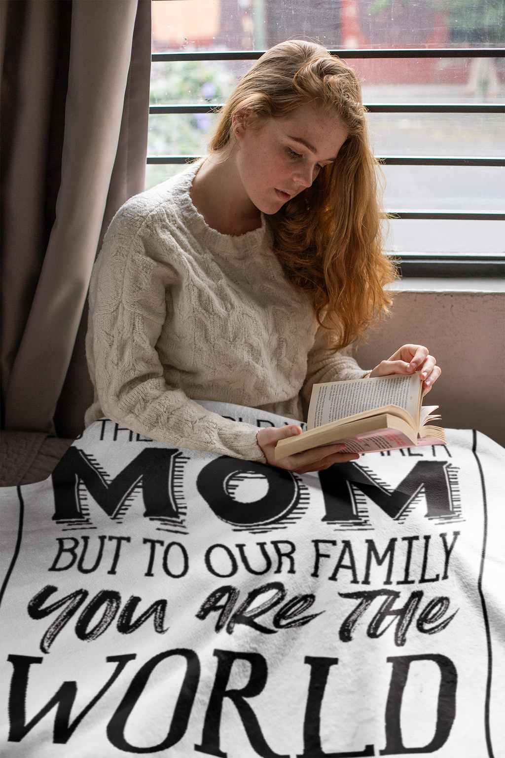 Mom Premium Fleece Blanket I