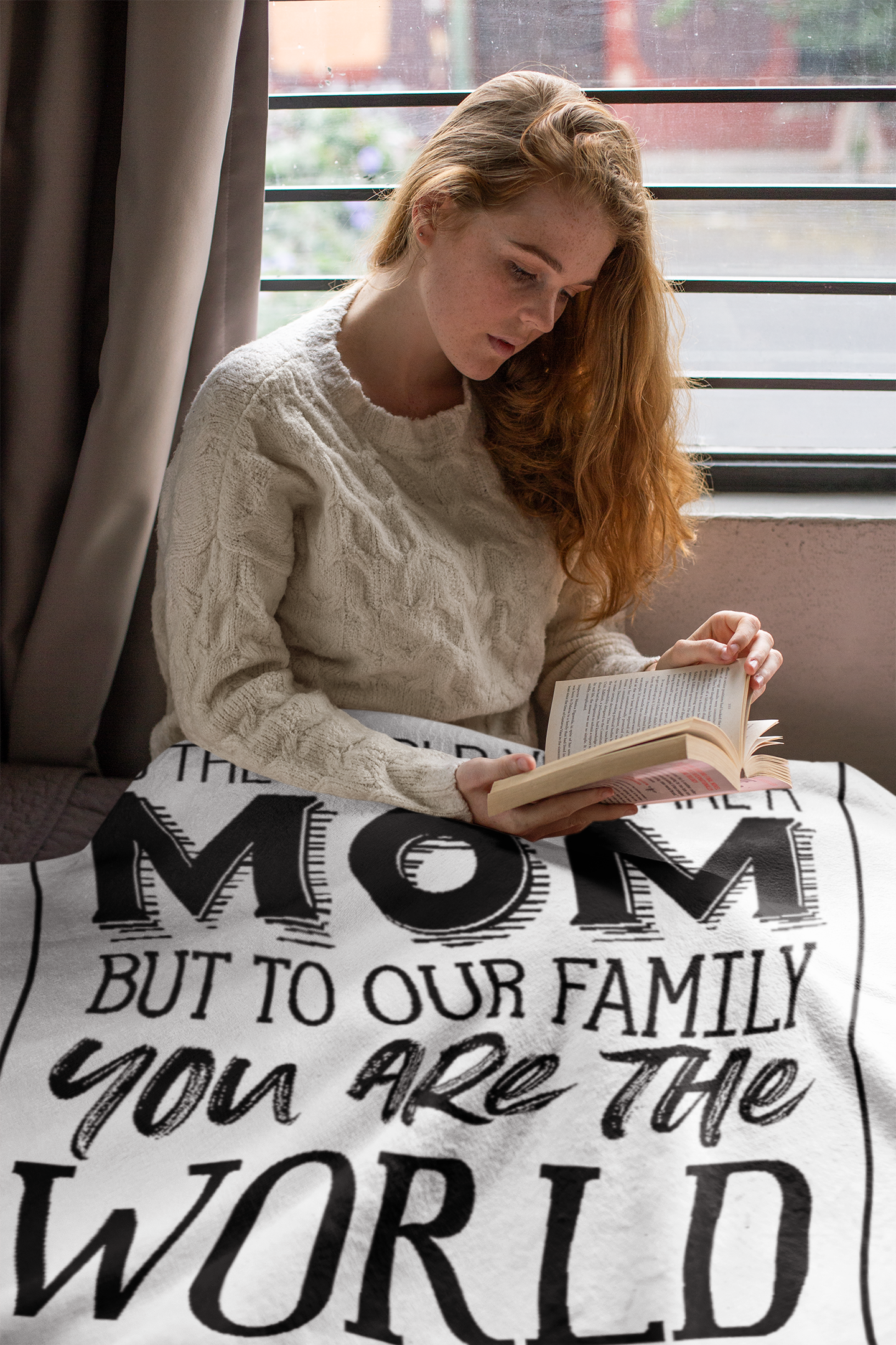 Mom Premium Fleece Blanket I