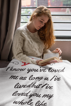 Load image into Gallery viewer, Dad Premium Fleece Blanket III
