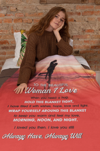 Load image into Gallery viewer, To the Woman I Love - Premium Blanket - RD
