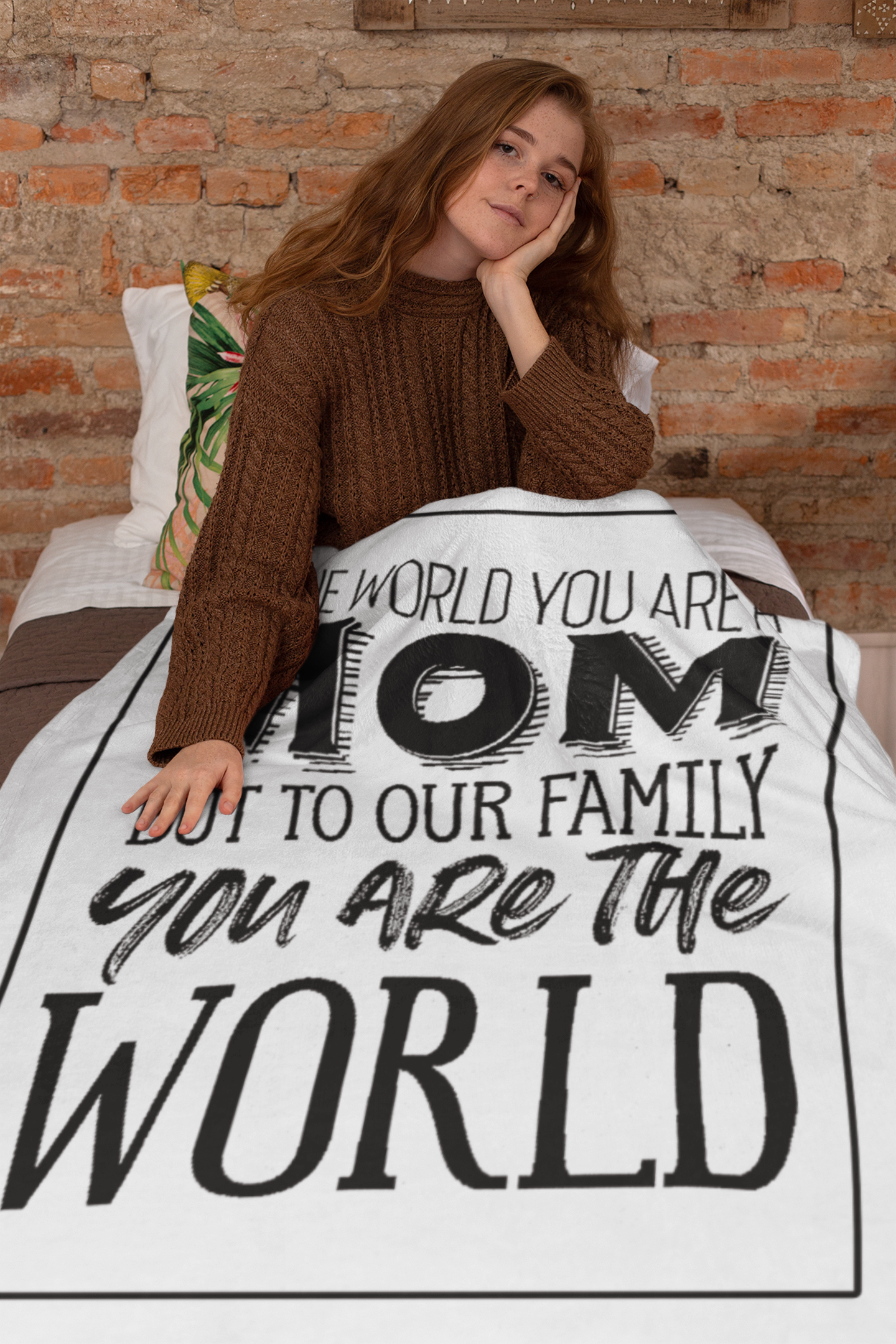 Mom Premium Fleece Blanket I