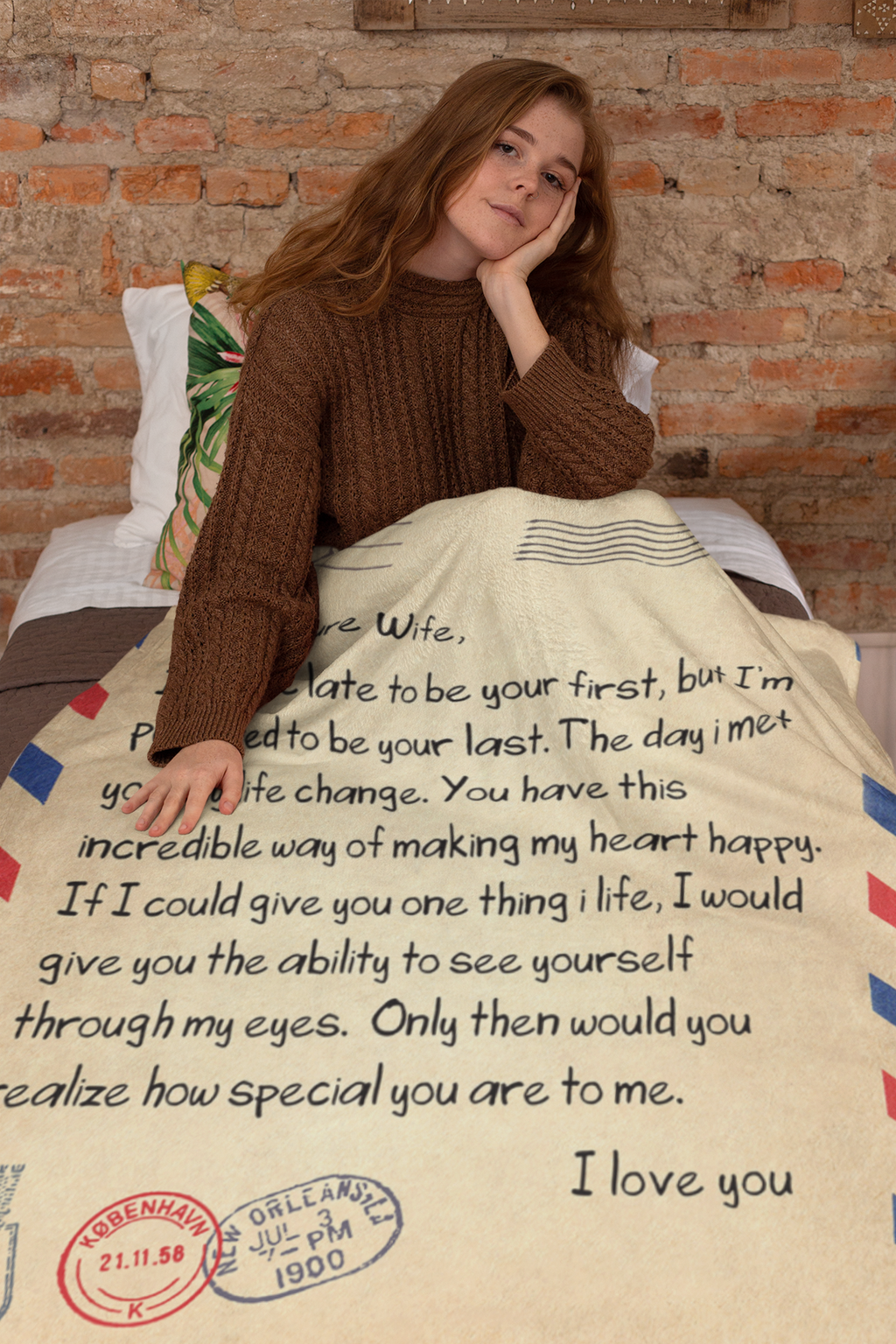 To my Future Wife - Premium Blanket
