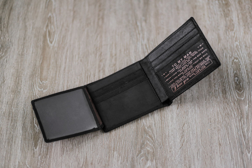 BW - To My Man Genuine Leather Wallet