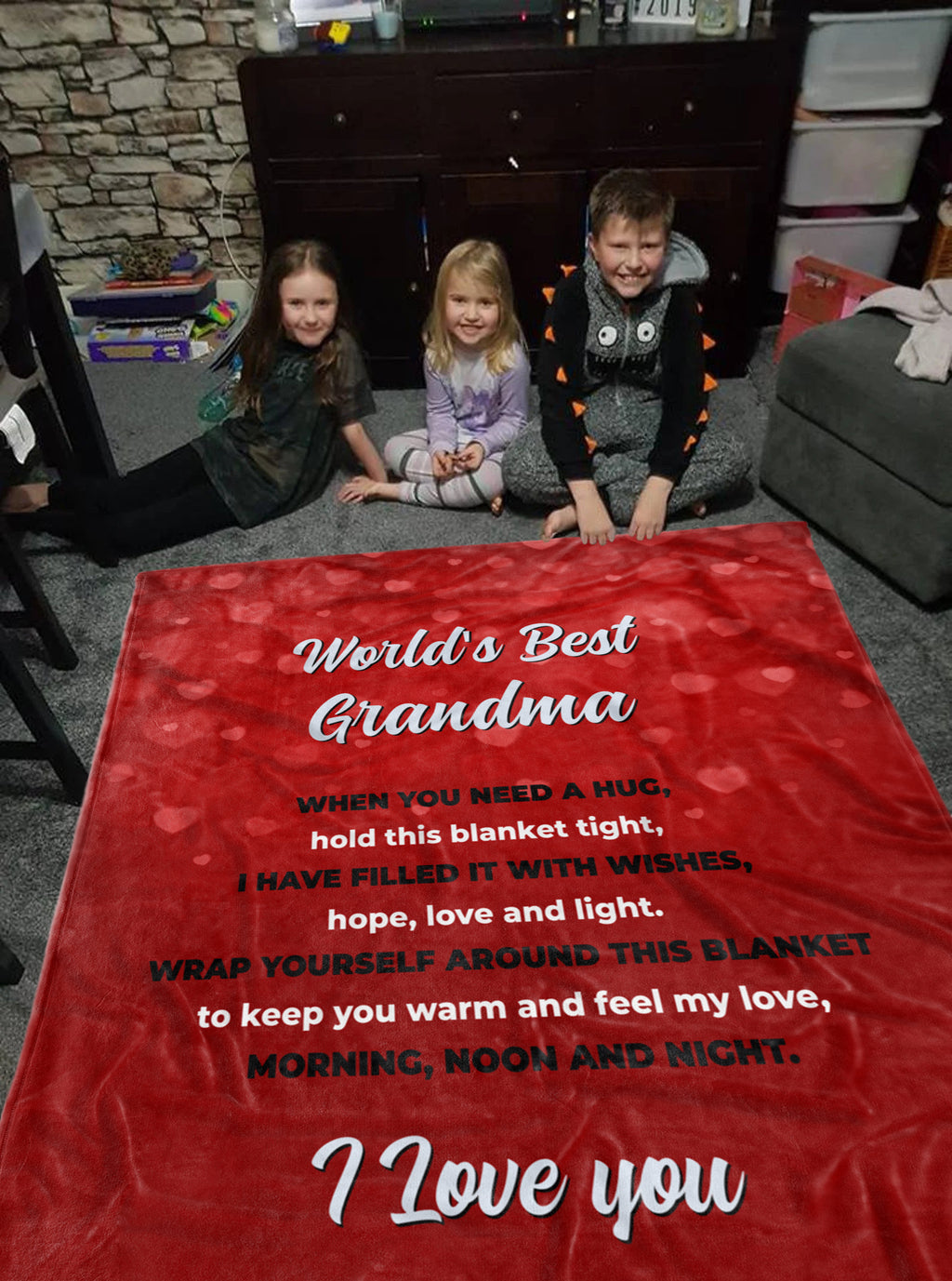 Best GrandMa - Throw Blanket