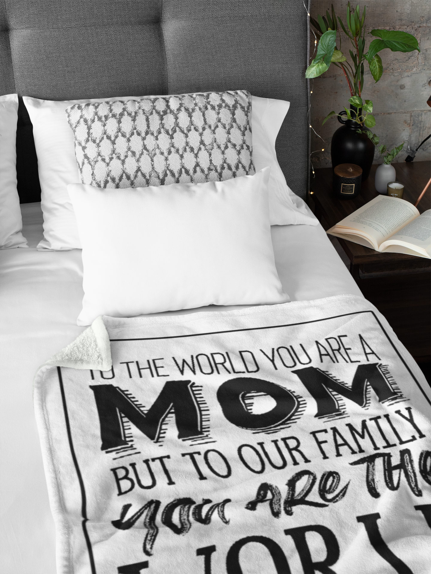 Mom Premium Fleece Blanket I