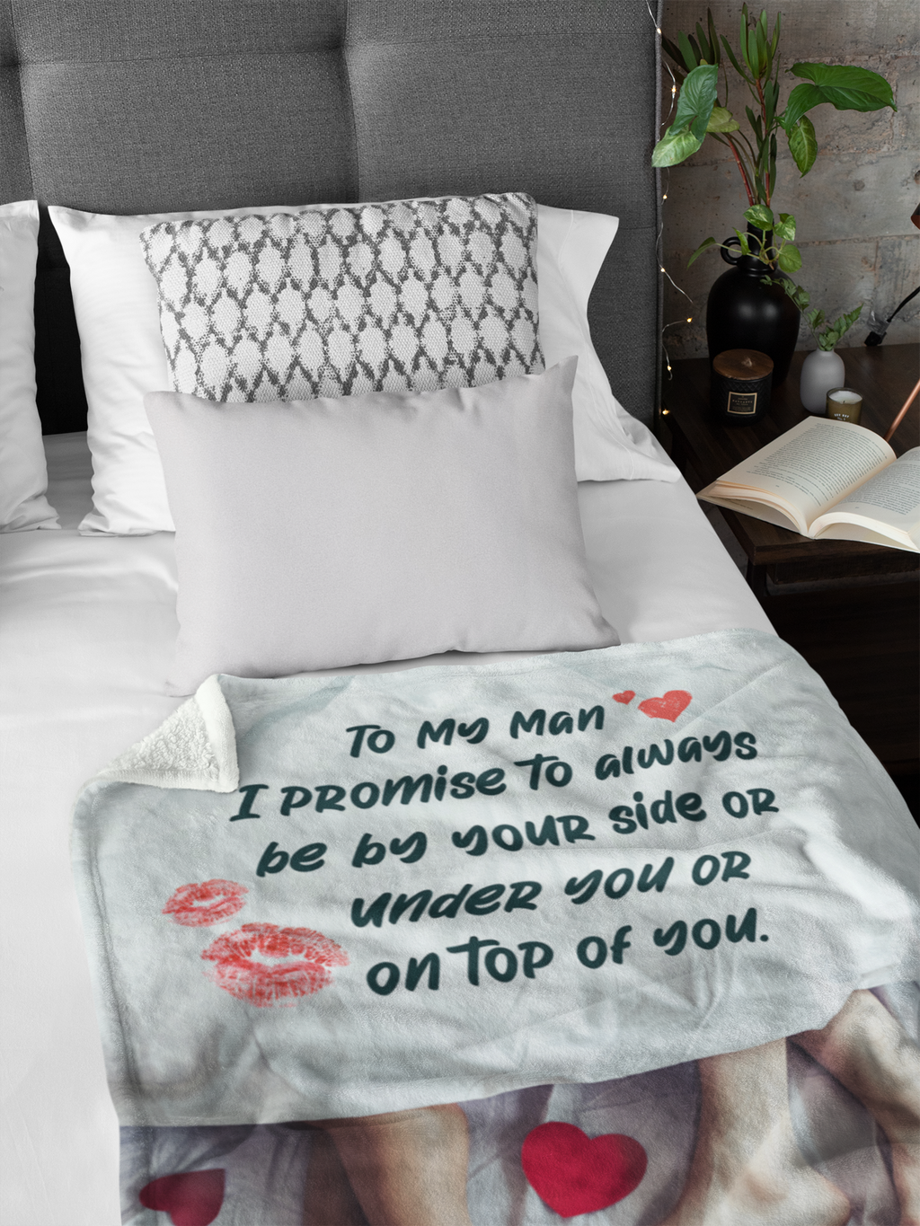 To My Man - Premium Blanket