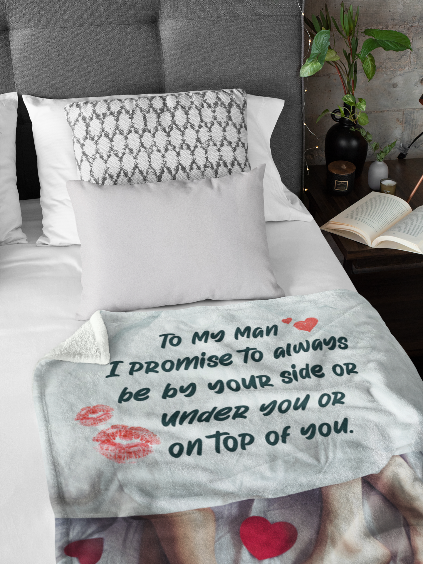 To My Man - Premium Blanket