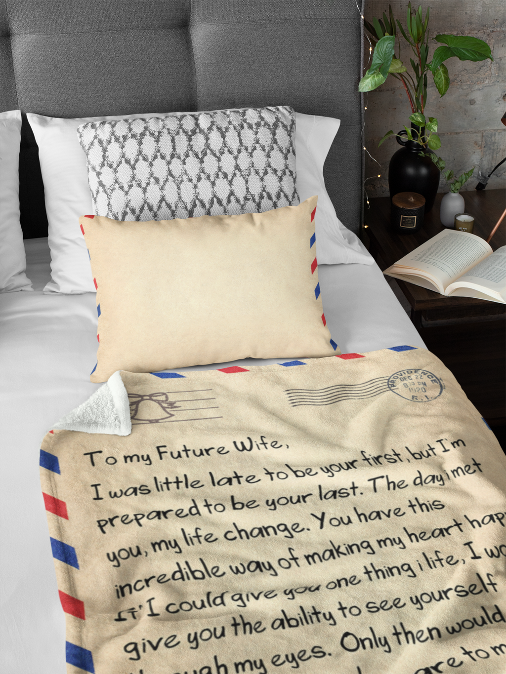 To my Future Wife - Premium Blanket