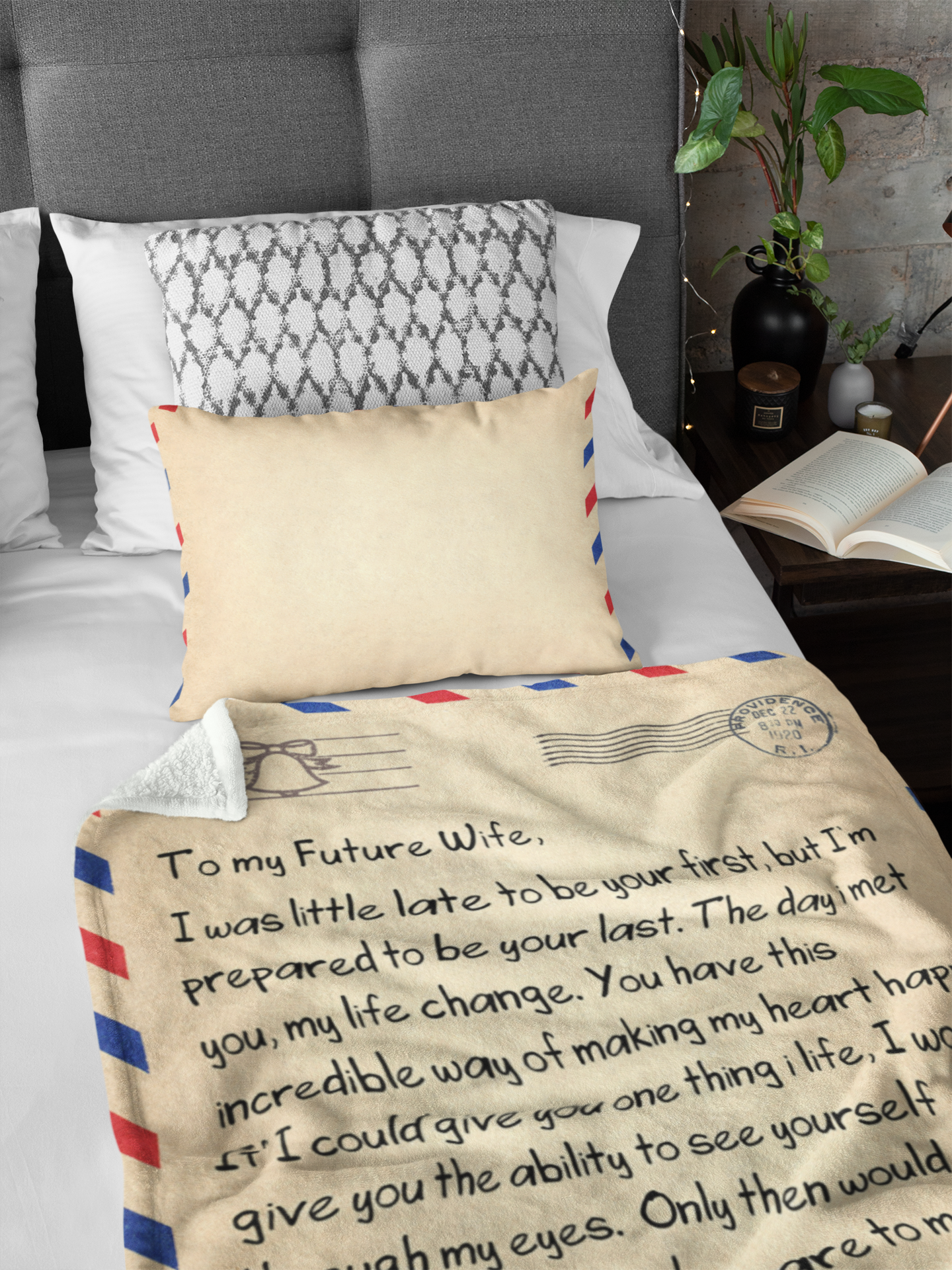 To my Future Wife - Premium Blanket