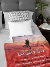 Load image into Gallery viewer, To the Woman I Love - Premium Blanket - RD
