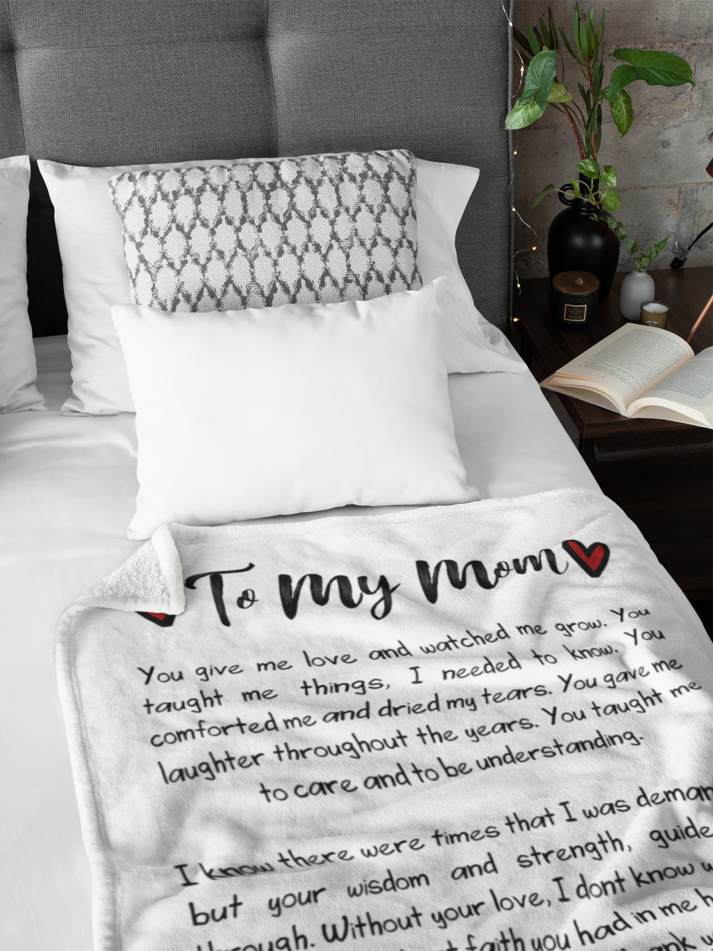 Mom Premium Fleece Blanket III
