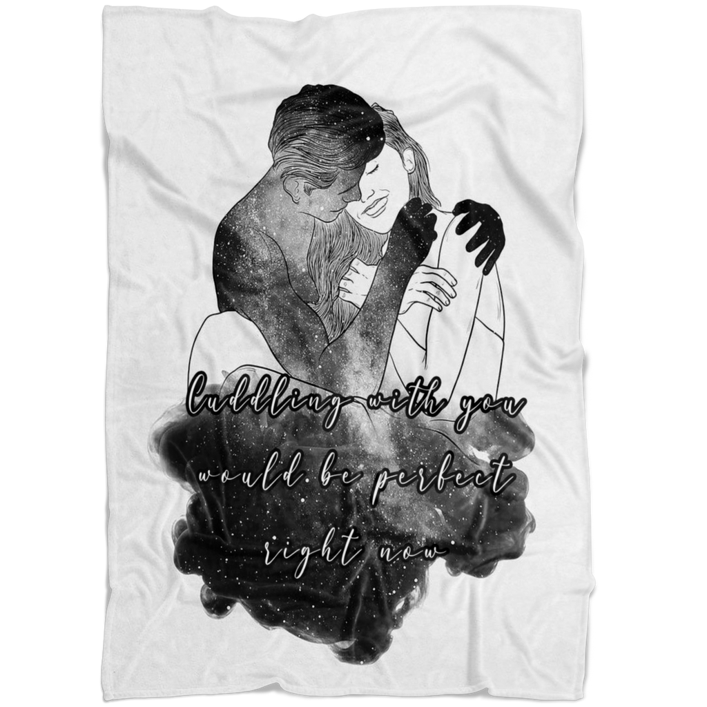 Cuddling with You - Premium Fleece Blanket