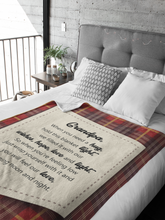 Load image into Gallery viewer, RB - Premium Blanket for Grandpa
