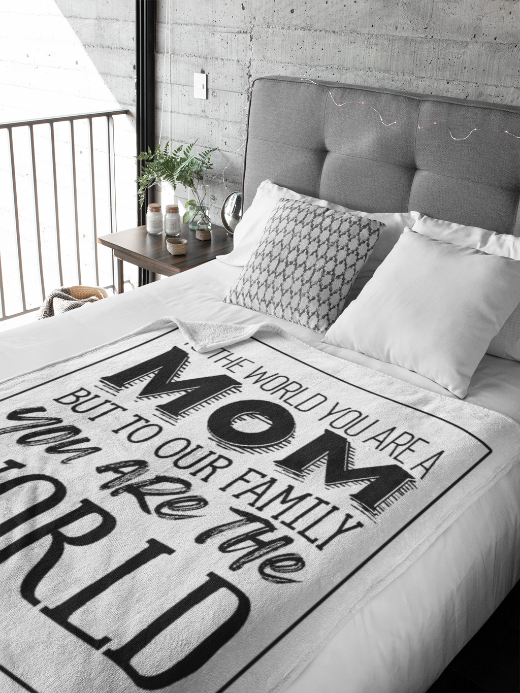 Mom Premium Fleece Blanket I