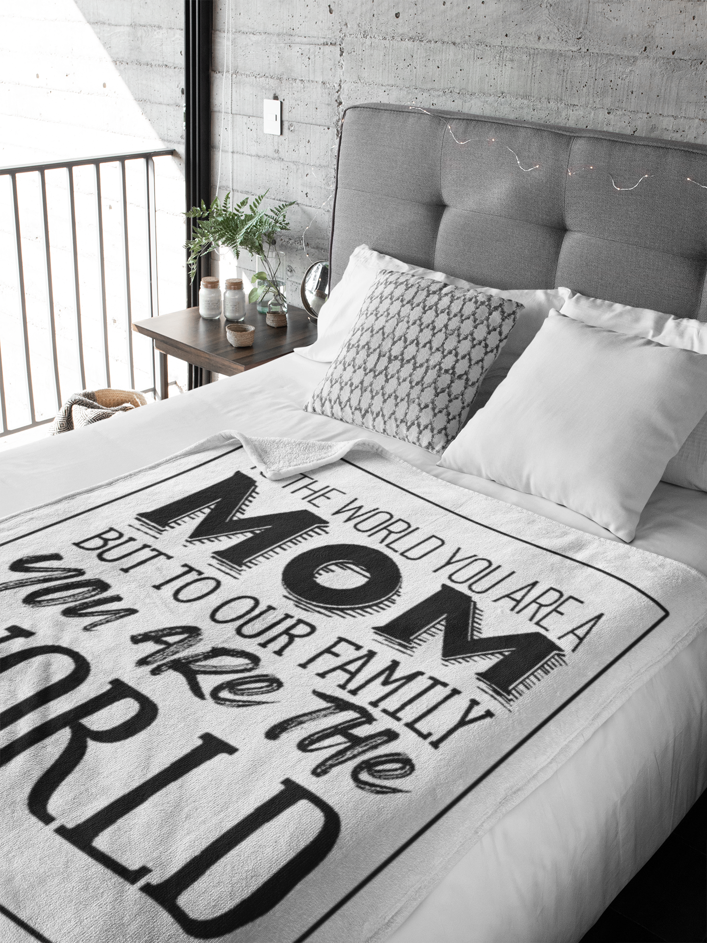 Mom Premium Fleece Blanket I