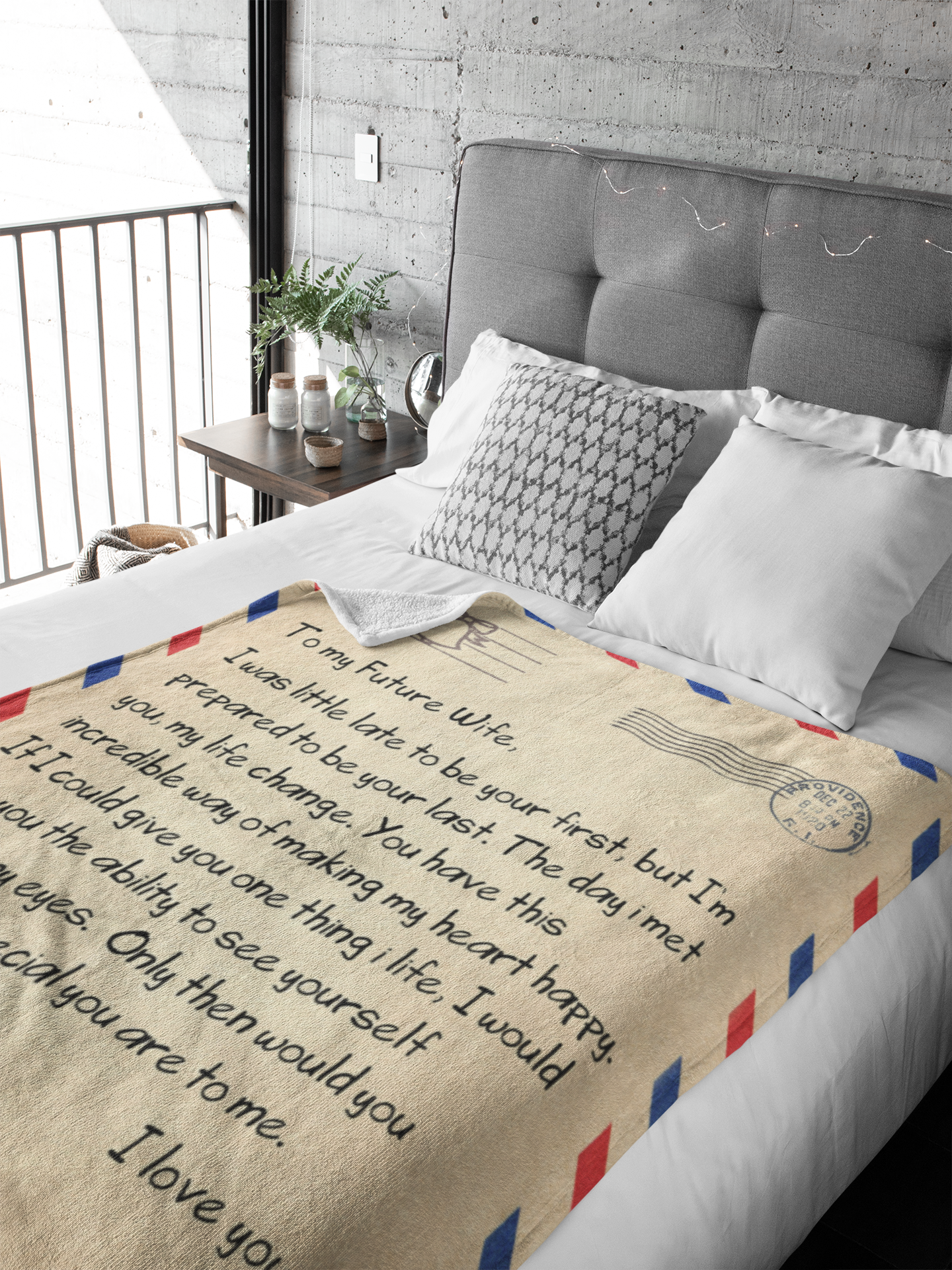 To my Future Wife - Premium Blanket