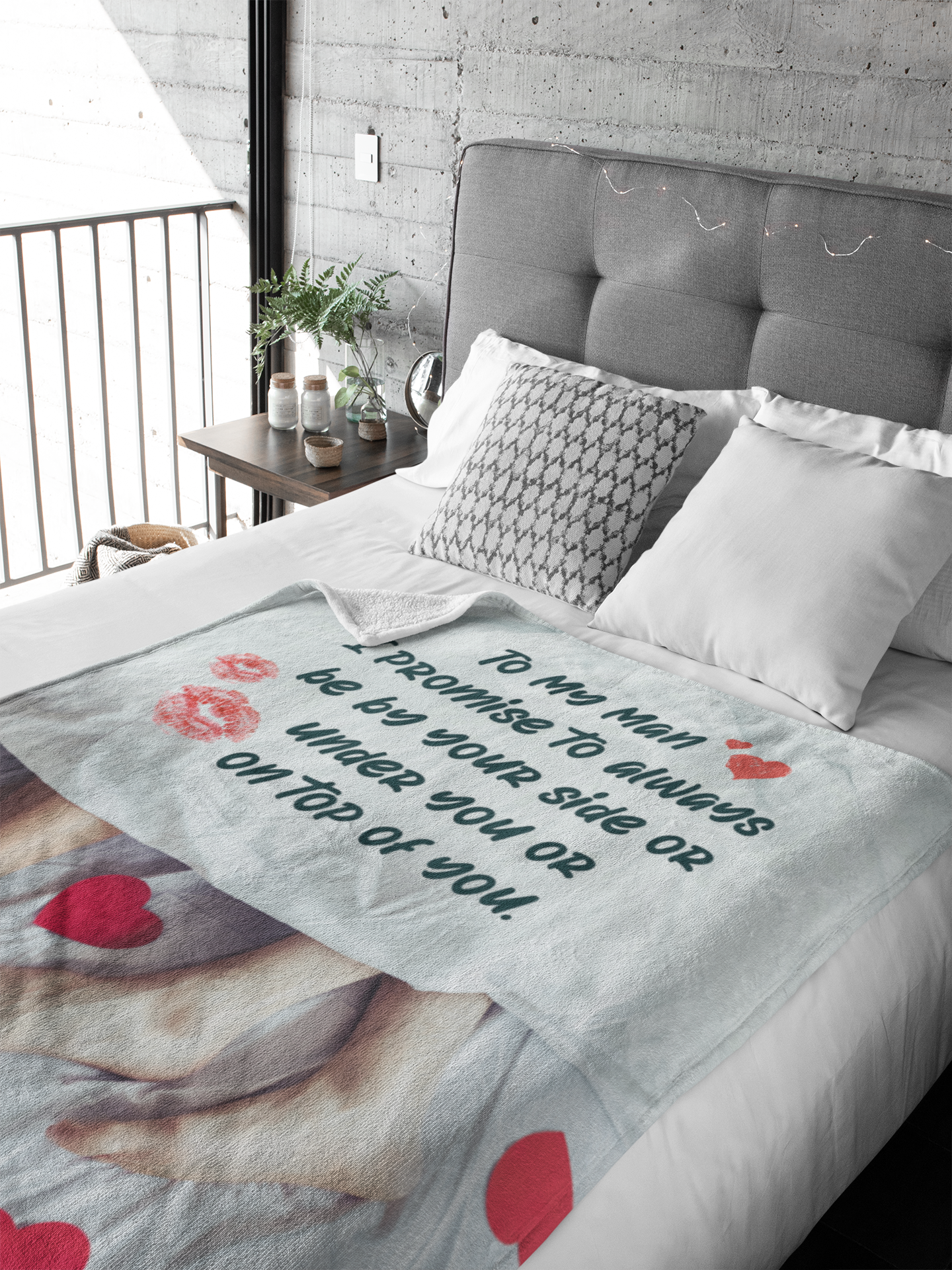 To My Man - Premium Blanket