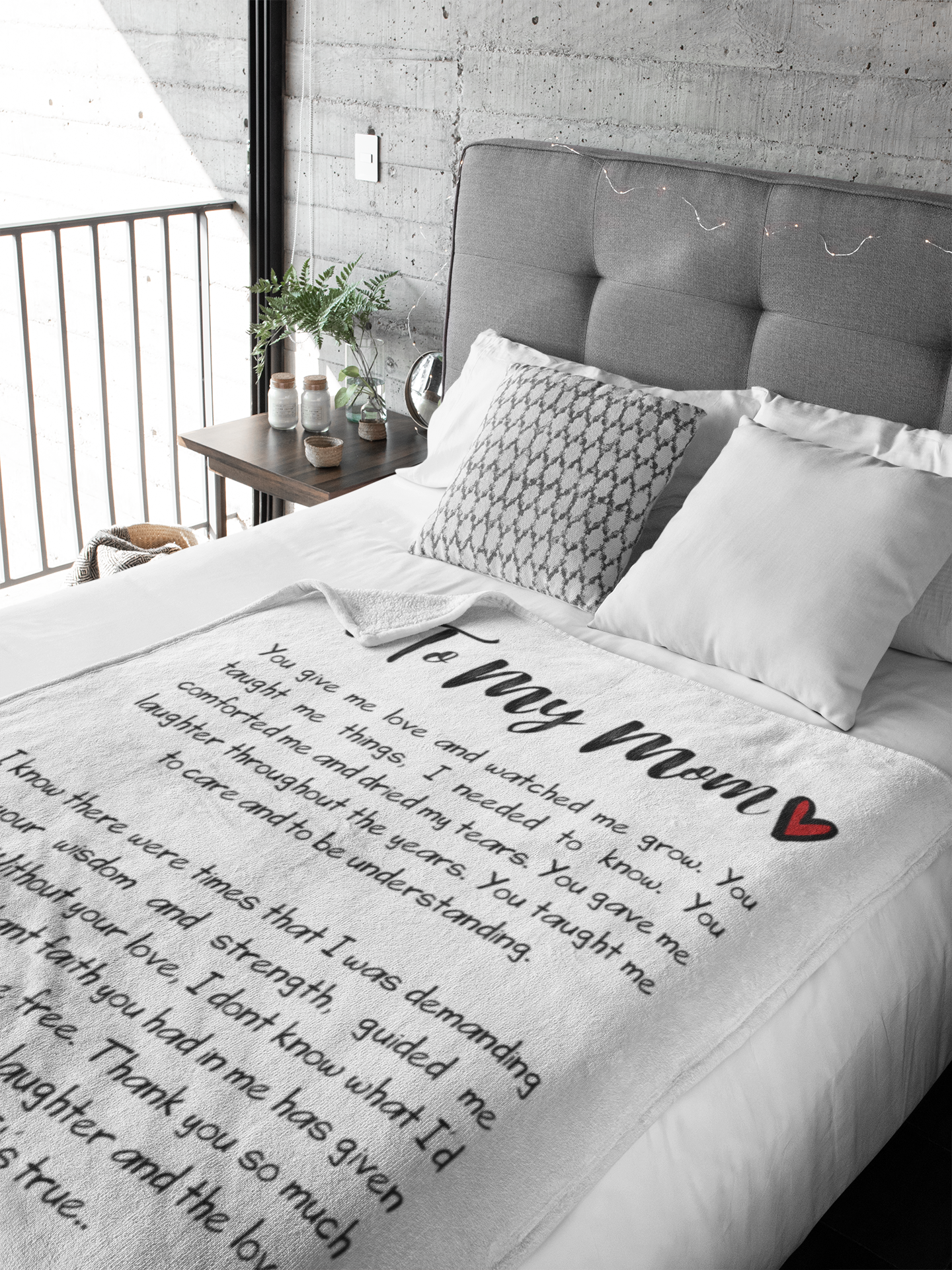 Mom Premium Fleece Blanket III