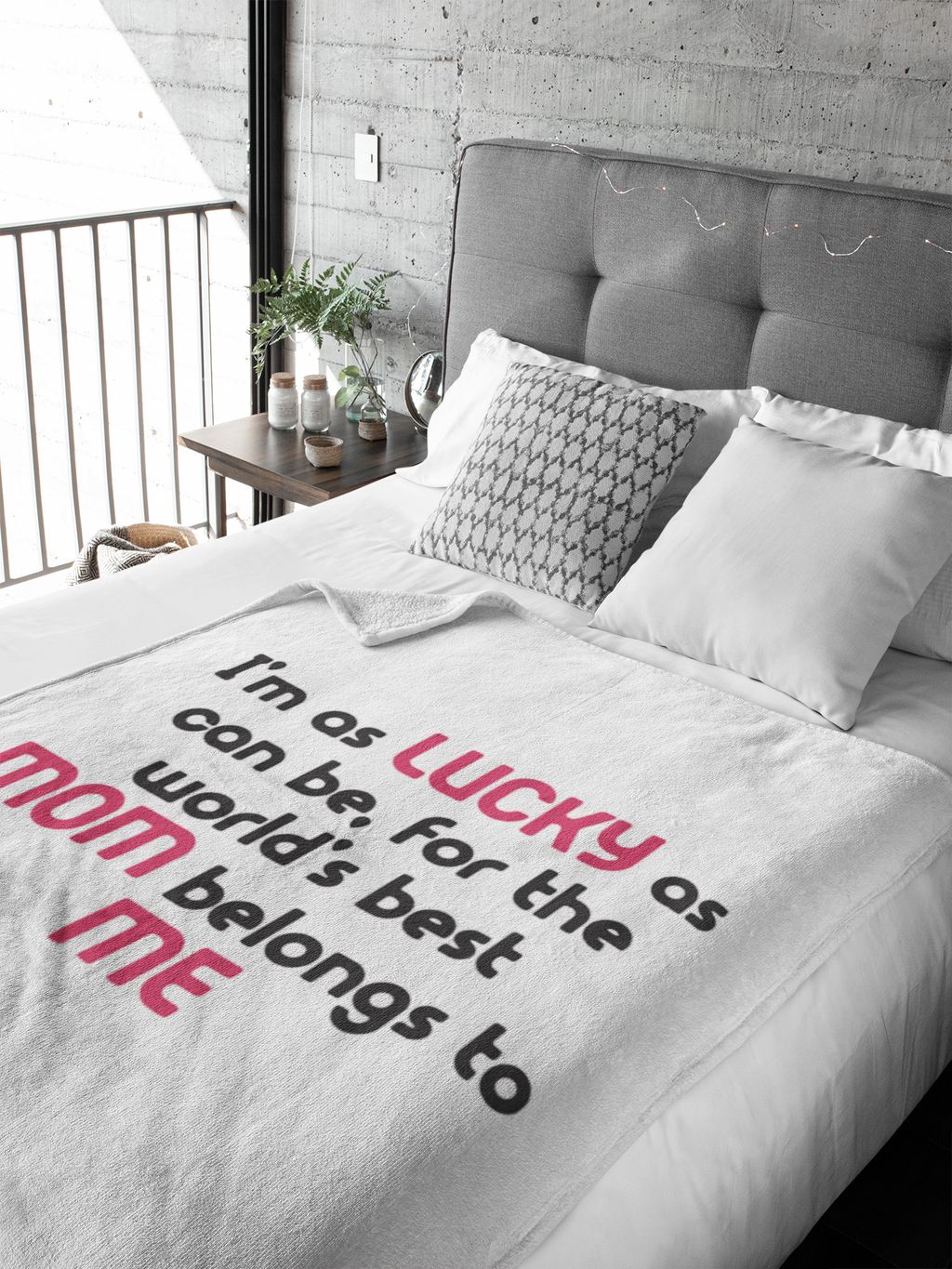 Mom Premium Fleece Blanket VII