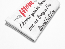 Load image into Gallery viewer, Mom Premium Fleece Blanket VI
