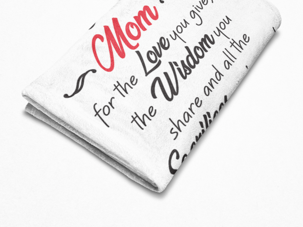 Mom Premium Fleece Blanket V