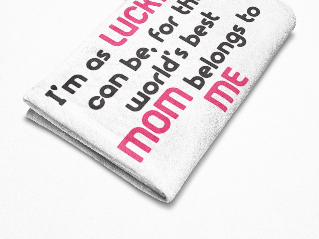 Mom Premium Fleece Blanket VII