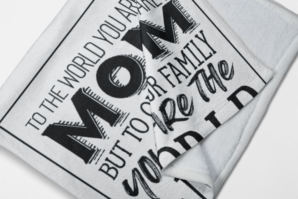 Mom Premium Fleece Blanket I