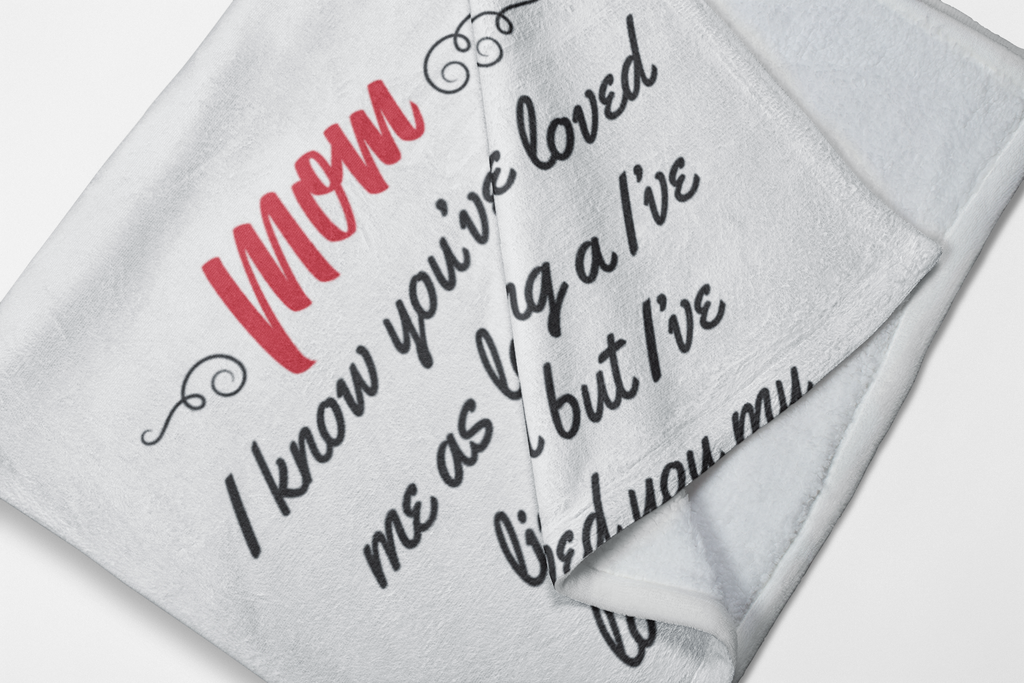 Mom Premium Fleece Blanket VI