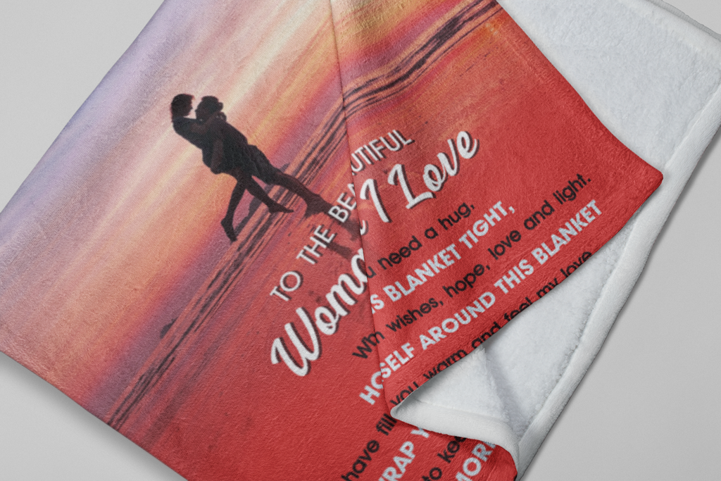 To the Woman I Love - Premium Blanket - RD