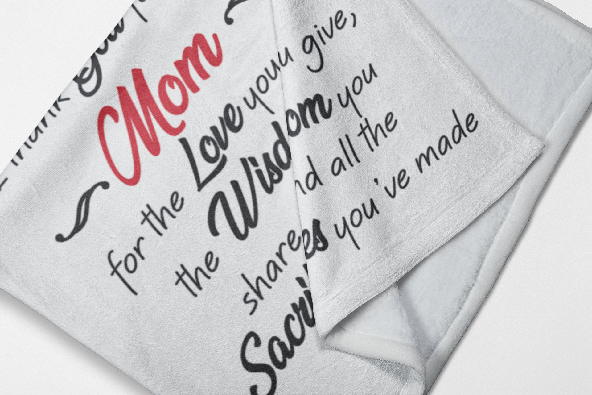 Mom Premium Fleece Blanket V