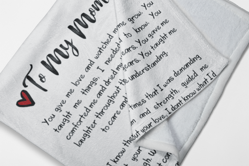 Mom Premium Fleece Blanket III