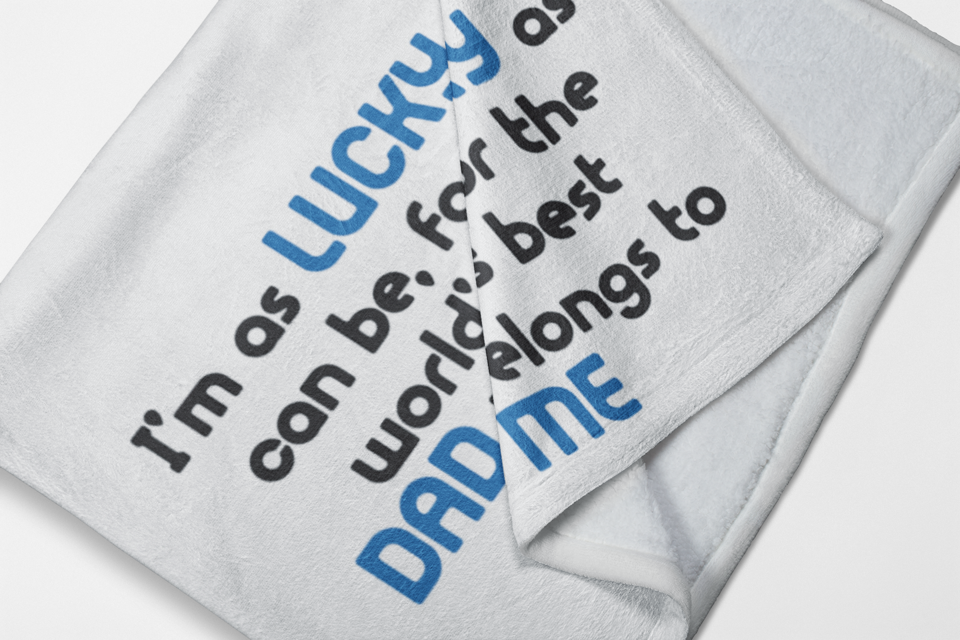 Dad Premium Fleece Blanket IV