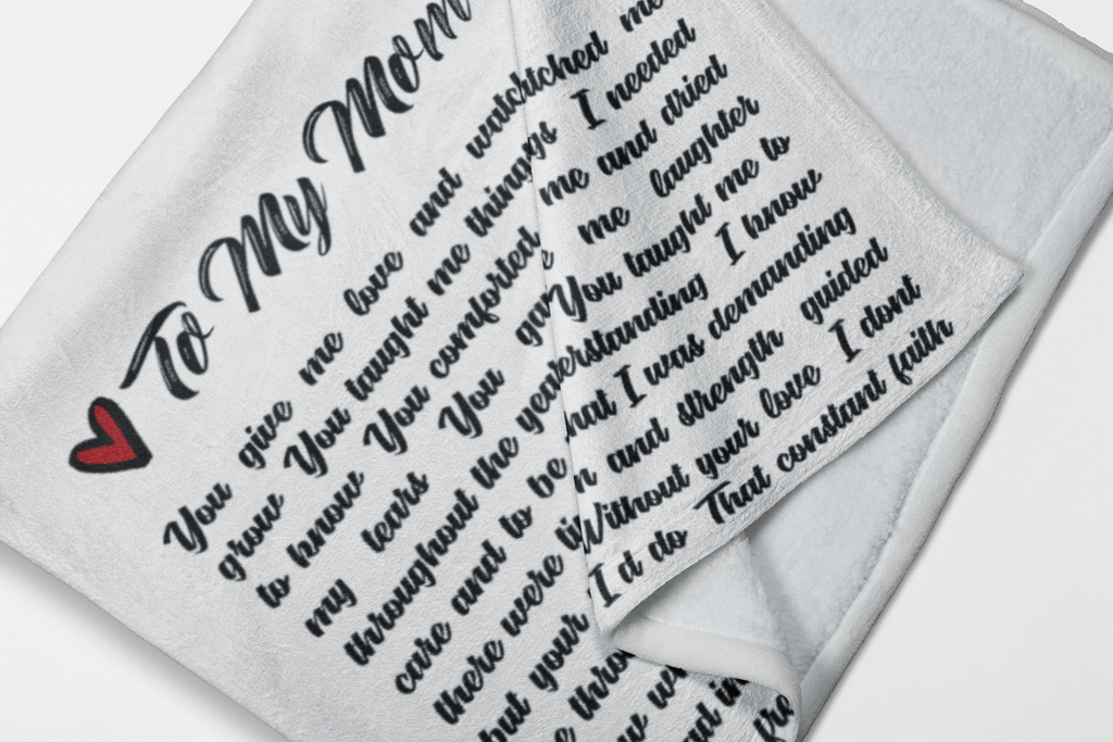 Mom Premium Fleece Blanket IV