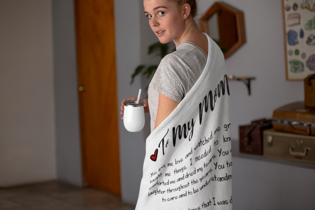 Mom Premium Fleece Blanket III